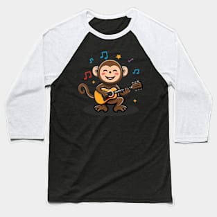 Happy Monkey Baseball T-Shirt